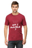 AM I AUDIBLE? Men's round neck t-shirt.