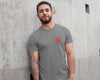 Heart! Male Round Neck T-shirt