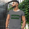 Hope. Men's round neck t-shirt