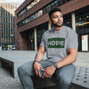 Hope. Men's round neck t-shirt