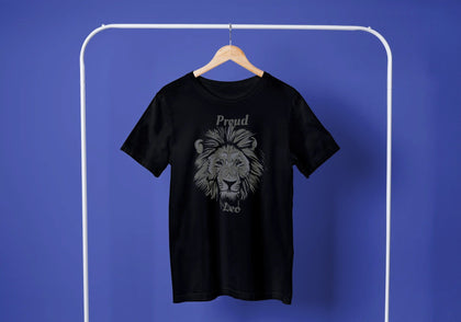 Proud Leo! Round neck Women's T-shirt from BM - Zaathi