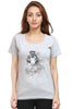 Silence! Round neck T-shirts for Ladies